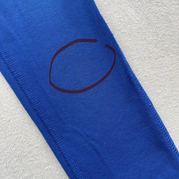 Primary Organic Long-Sleeve PJ Top & Pants, "Cobalt" Blue, Size 4-5, GUC - Picture 5 of 13